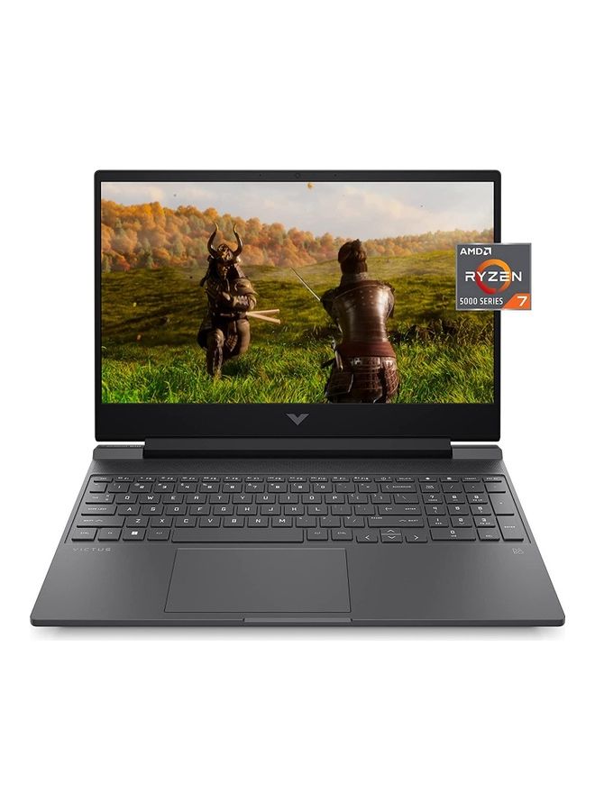 HP 15-fb0075cl Victus Gaming Laptop With 15.6 Inch FHD Display, Ryzen 7 5800H Processor/16GB RAM/1TB SSD/4GB NVIDIA GeForce RTX 3050 Ti Graphic Card/Windows 11 Home English Grey  - Image 3
