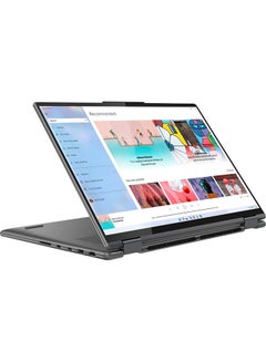 Lenovo Yoga 7 Laptop With 16-Inch Display, Core i5 1240P Processor/8GB RAM/256GB SSD/Intel Iris XE Graphics/Winodws 11 Home English Storm Grey  - Image 2