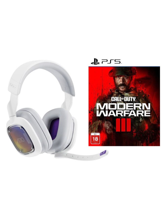 ASTRO Astro A30 PlayStation Wireless Headset + Call of Duty: Modern Warfare III Bundle Offer  - Image 1