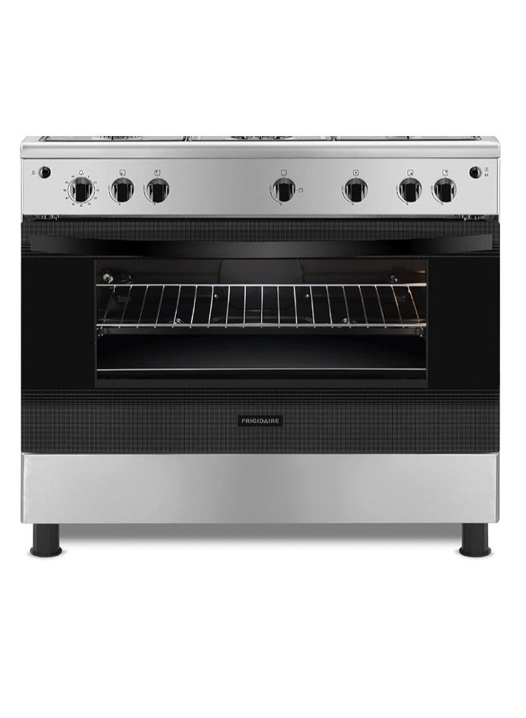 فريجيدير Gas Oven, 5 Burners, 60×90, Black surface, Full Safety - FNGJ90JGZP BLACK  - Image 3