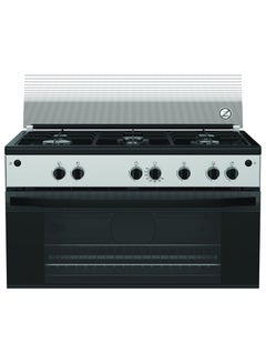 فريجيدير Gas Oven, 5 Burners, 60×90, Black surface, Full Safety - FNGJ90JGZP BLACK  - Image 2