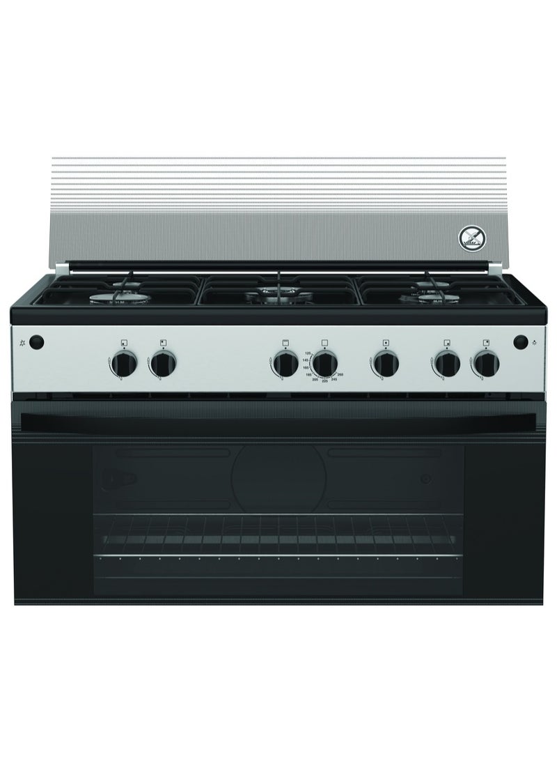 فريجيدير Gas Oven, 5 Burners, 60×90, Black surface, Full Safety - FNGJ90JGZP BLACK  - Image 2