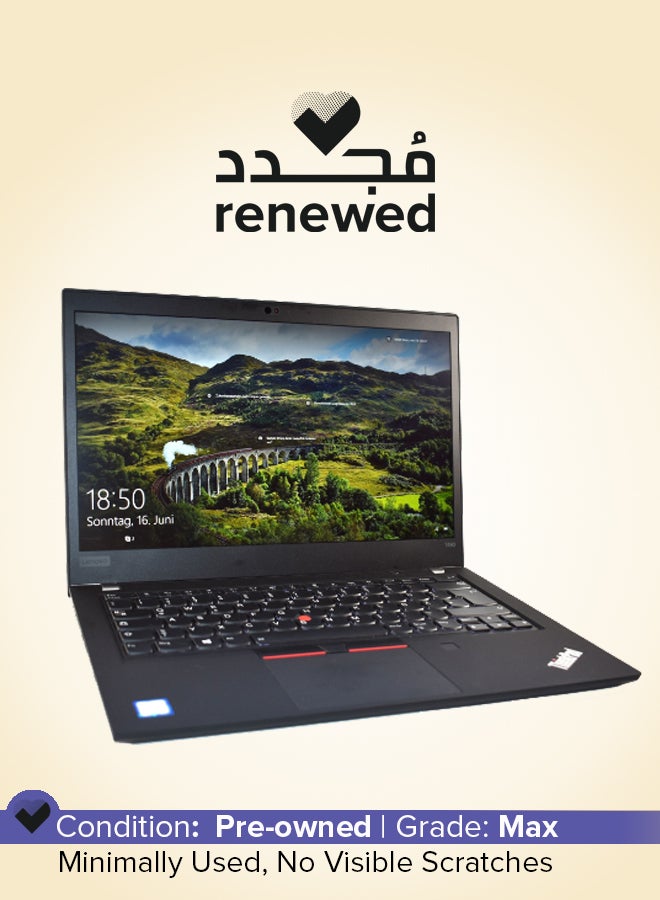 Lenovo - Renewed - ThinkPad T490 Laptop With 14-Inch Full HD Display, Intel Core i5-8365U Processor/Dual Core/8th Gen/8GB RAM/256GB SSD/Intel UHD 600 Graphics/Windows 10 Pro English Deep - Image 1