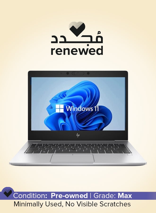 HP Renewed - EliteBook 830 G6 Laptop With 13-Inch Full HD Display, Intel Core i5-8365U Processor/Quad Core/8th Gen/8GB RAM/256GB SSD/‎Intel HD 620 Graphics/Windows 10 Pro English Metallic  - Image 1
