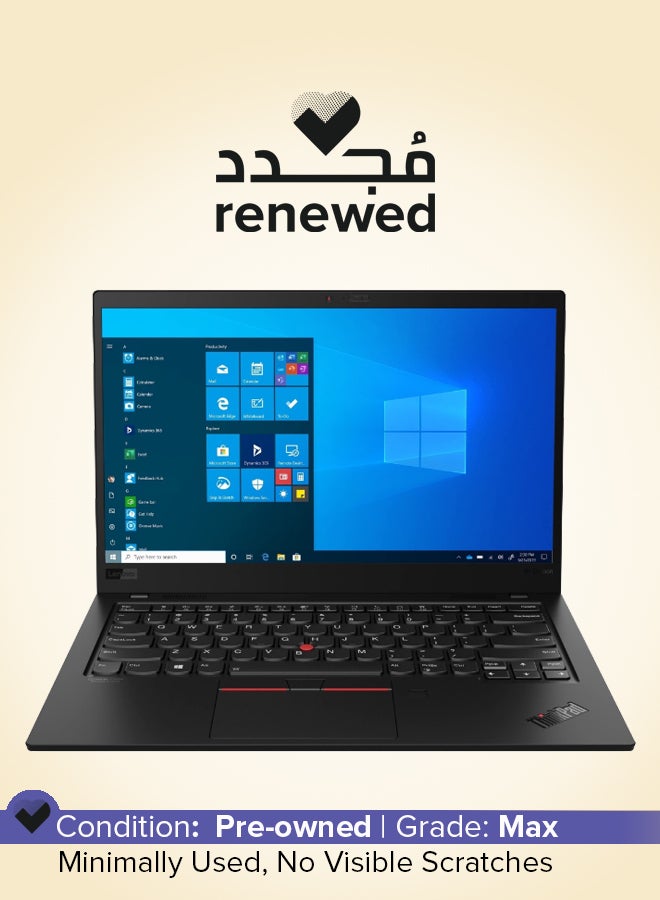 Lenovo Renewed - Thinkpad X1 Carbon G8 Laptop With 14-Inch Full HD Display, Intel Core i5-10310U Processor/Quad Core/10th Gen/16GB RAM/512GB SSD/‎Intel HD 630 Graphics/Windows 10 Pro English Deep  - Image 1
