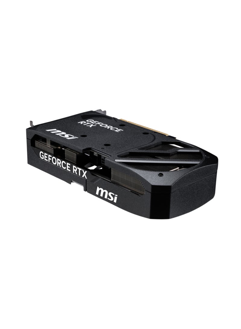 إم اس أي GeForce RTX 5070 12G SHADOW 2X OC Graphics Card, 12GB GDDR7, PCIe Gen 5, 2557 MHz Extreme Performance, 6144 CUDA Cores, 28 Gbps Memory Speed, DisplayPort 3x, HDMI 1x, 250W Power Consumption, 16-pin Connector, 4K 480Hz, 8K 120Hz, DirectX 12 Ultimate, G-SYNC, HDCP Support | 912-V532-011 Black  - Image 3