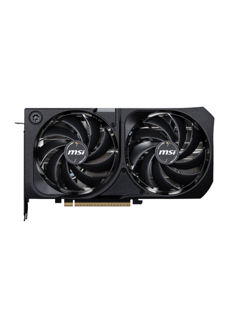 إم اس أي GeForce RTX 5070 12G SHADOW 2X OC Graphics Card, 12GB GDDR7, PCIe Gen 5, 2557 MHz Extreme Performance, 6144 CUDA Cores, 28 Gbps Memory Speed, DisplayPort 3x, HDMI 1x, 250W Power Consumption, 16-pin Connector, 4K 480Hz, 8K 120Hz, DirectX 12 Ultimate, G-SYNC, HDCP Support | 912-V532-011 Black  - Image 2