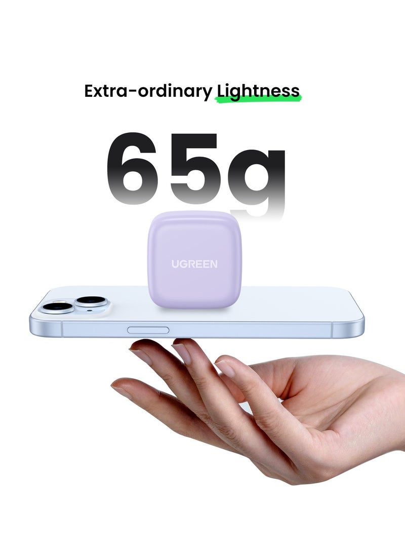 Ugreen - iPhone Charger Type C PD 20W Fast USB C Charger iPhone 16 Fast Charger Head Type-C Power Plug Universal Travel Adapter USB-C Plug for iPhone 15/15 Pro Max/15 Pro/15 Plus/14/13/12/11 Purple - Image 1