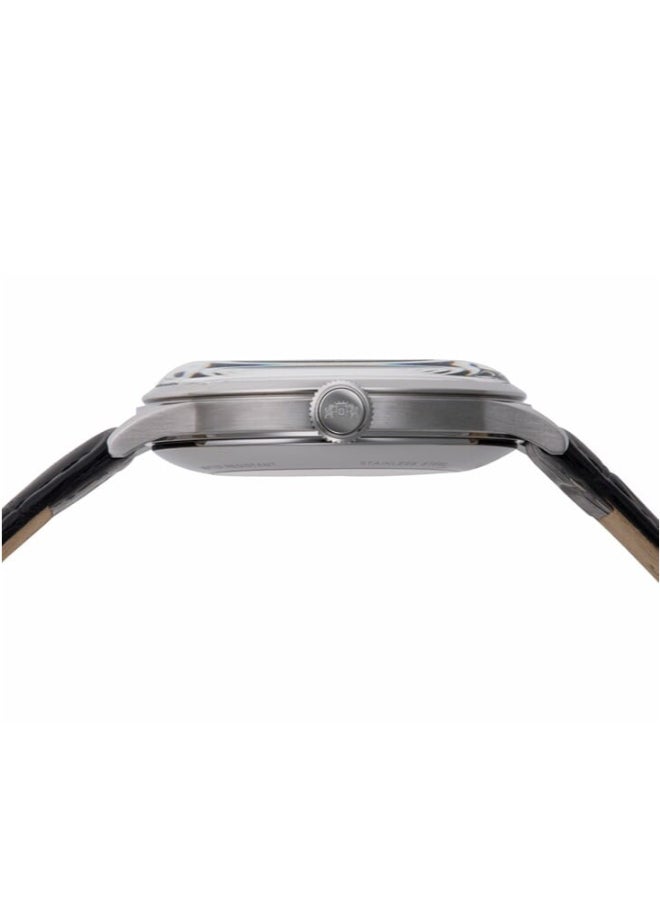 أورينت ساعة ميكانيكية كلاسيكية، حزام جلد - 40.5 مم (RA-AP0005B) - Image 3