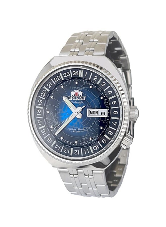 أورينت - Men's Mechanical Revival Watch, Metal Strap - 43.5mm (RA-AA0E03L) - Image 1