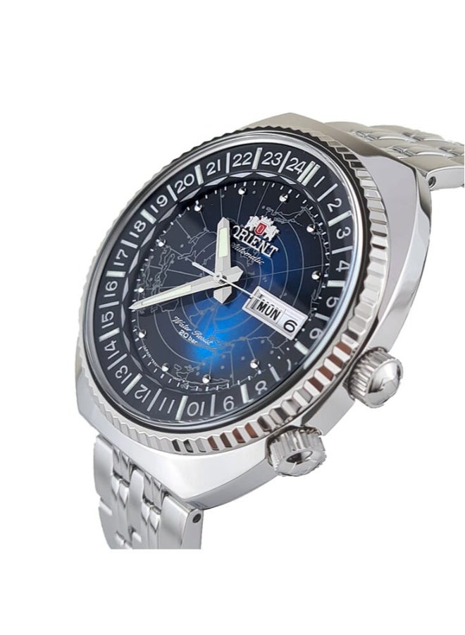 أورينت - Men's Mechanical Revival Watch, Metal Strap - 43.5mm (RA-AA0E03L) - Image 1