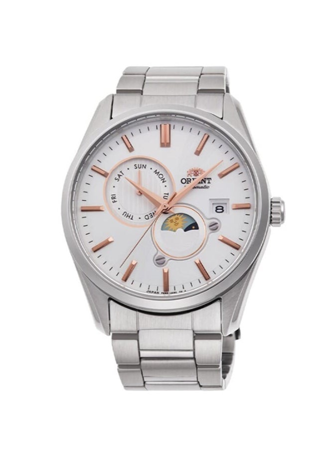 أورينت ساعة ميكانيكية عصرية، حزام معدني - 41.5 مم (RA-AK0306S) - Image 1