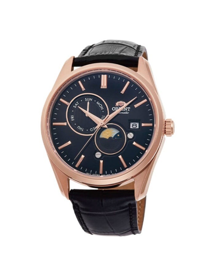 ORIENT Men's Mechanical Contemporary Watch, Leather Strap - 41.5mm (RA-AK0309B) - Image 1