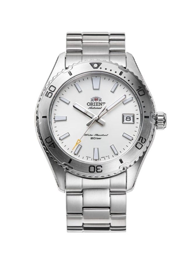 أورينت - Men's Mechanical Sports Watch, Metal Strap - 39.9mm (RA-AC0Q03S) - Image 1