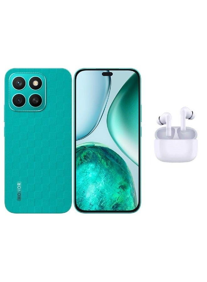 Honor X8c Dual SIM Mars Green 8GB RAM 256GB 4G With Honor Earbuds X7 Lite  - Image 1
