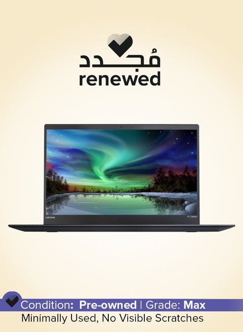 Renewed - Thinkpad X1 Carbon G7 Laptop With 14-Inch Full HD Display, Intel Core i5-8365U Processor/Dual Core/8th Gen/16GB RAM/256GB SSD/‎Intel HD 620 Graphics/Windows 10 Pro English Deep