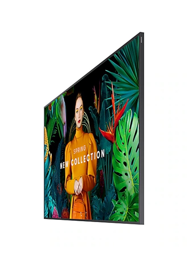 Samsung 65" Crystal UHD Signage QMC - 4K UHD, VA Panel, 500 Nit Brightness, 178° Viewing Angle, 3x HDMI, 1x DP, WiFi & Bluetooth, Tizen 7.0, 24/7 Operation, VESA Mount, 16GB Storage, Energy Class A, 187W Power Consumption, Slim Bezel, 25% Glass Haze | LH65QMCEBGCXUE Black - Image 3