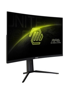 إم اس أي MAG 321CUPDF 31.5" 4K UHD Curved Gaming Monitor (1500R) | Rapid VA Panel, 320Hz Dual Mode (FHD), 0.5ms Response Time, AMD FreeSync Premium, VESA DisplayHDR 400, 93% Adobe RGB, 97% DCI-P3, 136% sRGB, 178° Viewing Angle, 1.07 Billion Colors, Anti-Glare, HDMI 2.1, DisplayPort 1.4, Type-C, PIP/PBP, Adjustable Height & Tilt, VESA Mount, Frameless Design | 9S6-3DC54A-036 Black  - Image 2