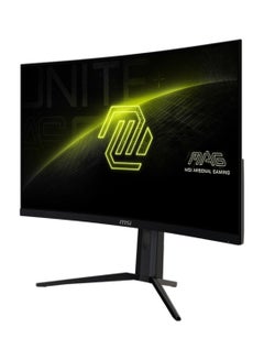 إم اس أي MAG 321CUPDF 31.5" 4K UHD Curved Gaming Monitor (1500R) | Rapid VA Panel, 320Hz Dual Mode (FHD), 0.5ms Response Time, AMD FreeSync Premium, VESA DisplayHDR 400, 93% Adobe RGB, 97% DCI-P3, 136% sRGB, 178° Viewing Angle, 1.07 Billion Colors, Anti-Glare, HDMI 2.1, DisplayPort 1.4, Type-C, PIP/PBP, Adjustable Height & Tilt, VESA Mount, Frameless Design | 9S6-3DC54A-036 Black  - Image 3