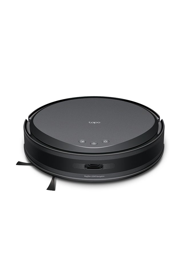 TP-LINK - 5300Pa Suction Robot Vacuum & Mop with MagSlim™ LiDAR Navigation, Ultra-Slim 83mm Design, Customizable Cleaning, Auto-Charging, and Voice Control for Efficient and Thorough Home Cleaning 45 W Tapo RV20 Max Black - Image 1
