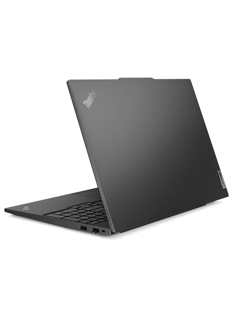 ThinkPad E16 Gen 1 Laptop With 16-Inch Display, Core i7-1355U Processor/16GB RAM/512GB SSD/Intel Iris Xe Graphics/Windows 11 Pro English black