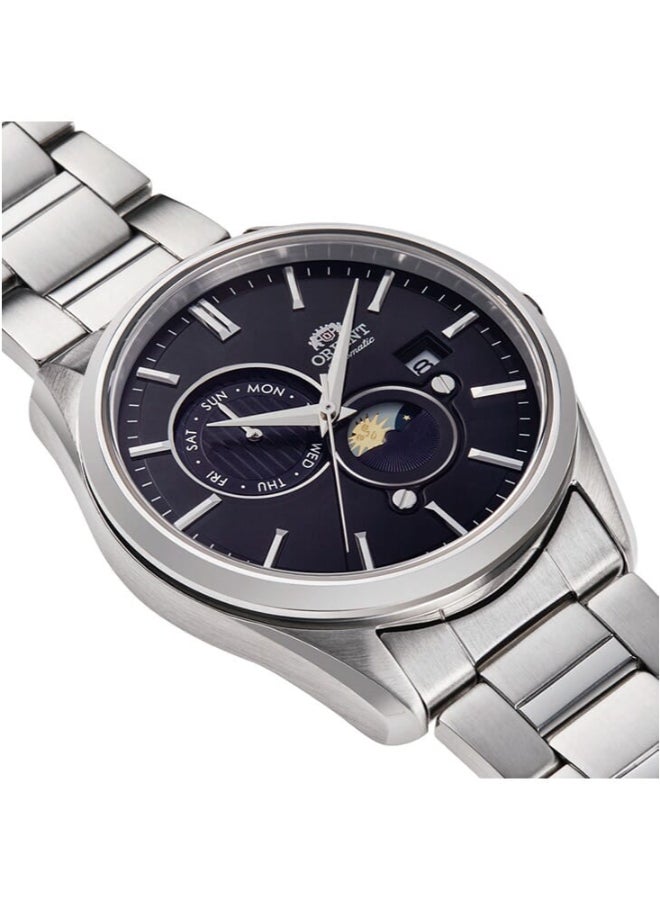 أورينت ساعة ميكانيكية عصرية، حزام معدني - 41.5 مم (RA-AK0307B) - Image 2