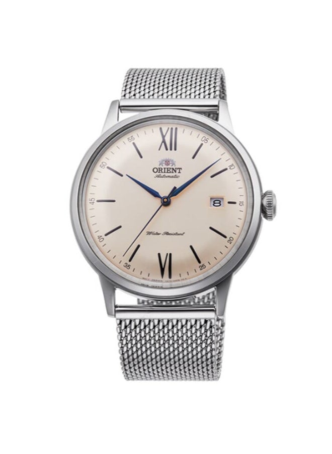 أورينت ساعة ميكانيكية كلاسيكية، حزام معدني - 40.5 مم (RA-AC0020G) - Image 1