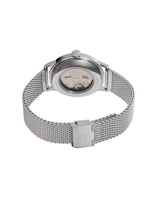 أورينت ساعة ميكانيكية كلاسيكية، حزام معدني - 40.5 مم (RA-AC0020G) - Image 3