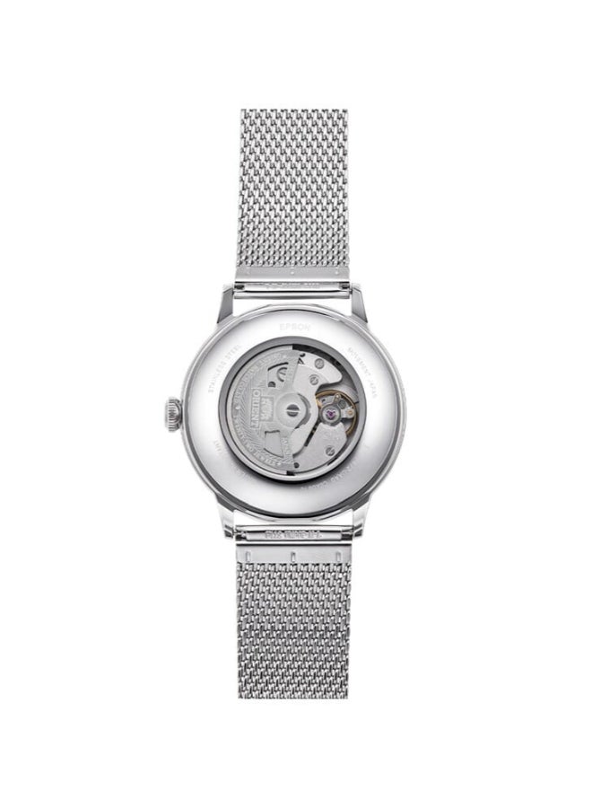 أورينت ساعة ميكانيكية كلاسيكية، حزام معدني - 40.5 مم (RA-AC0018E) - Image 3