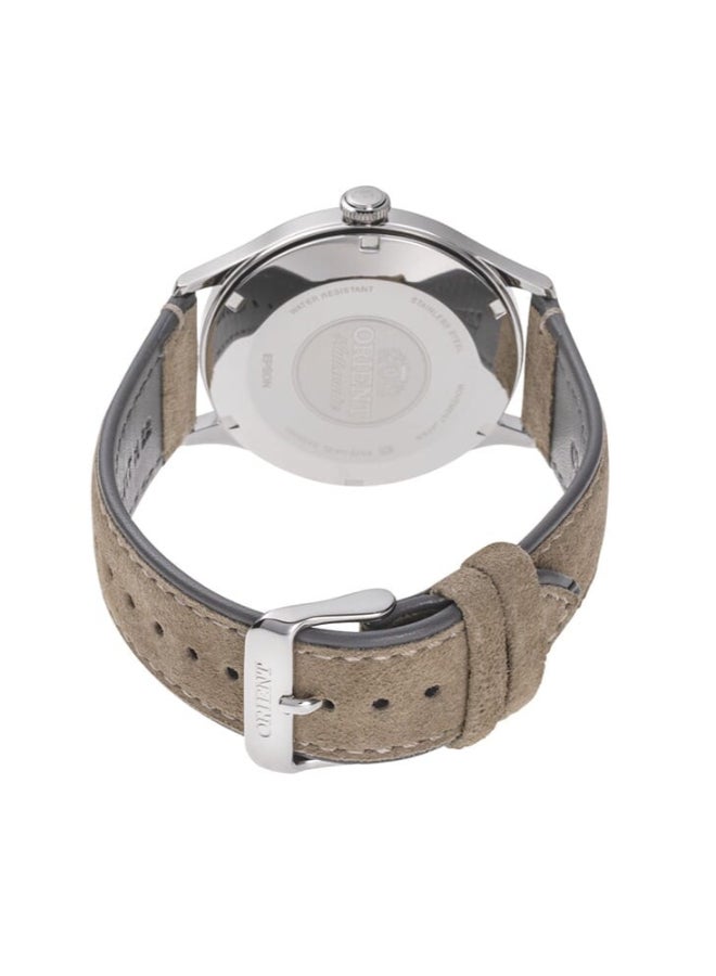 أورينت - Men's Mechanical Classic Watch, Leather Strap - 42.0mm (RA-AC0P03L) - Image 1