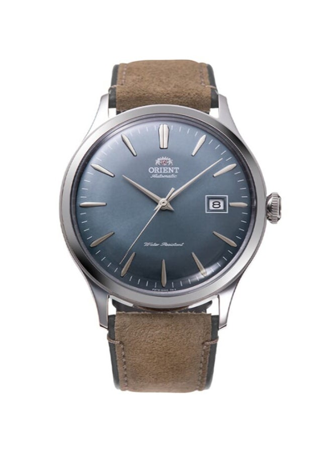أورينت - Men's Mechanical Classic Watch, Leather Strap - 42.0mm (RA-AC0P03L) - Image 1