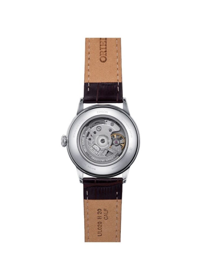 أورينت ساعة ميكانيكية كلاسيكية، حزام جلد - 38.4 مم (RA-AC0M04Y) - Image 3
