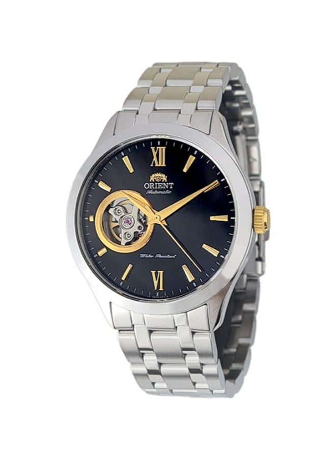 أورينت - Men's Mechanical Contemporary Watch, Metal Strap - 38.5mm (AG03002B) - Image 1