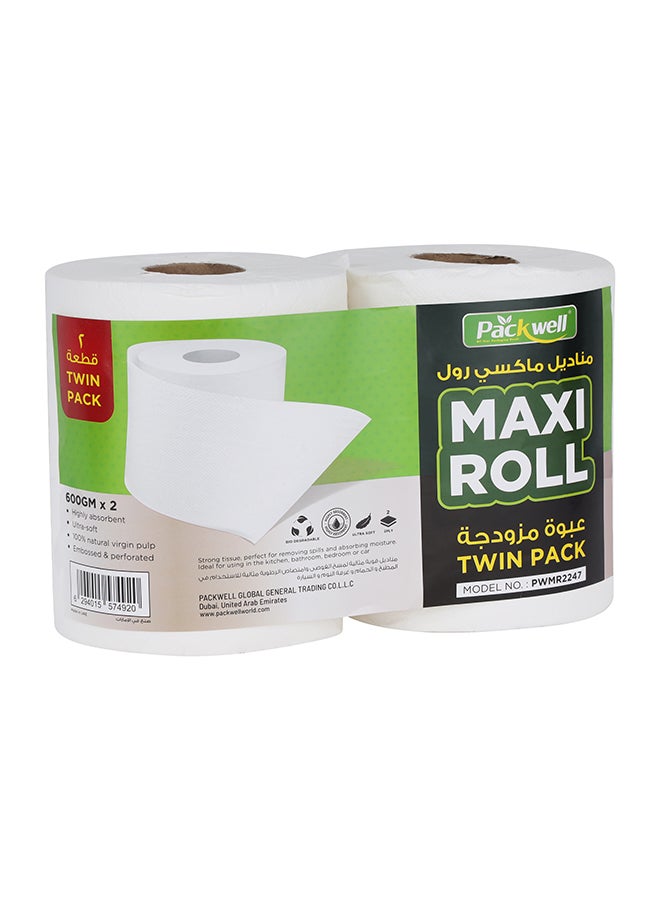 packwell Packwell Maxi Roll Twin Pack 2 Pcs  - Image 1