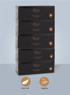 Soft Facial Tissue- PWFT1003| 200X2 Ply, 5 Packet, Premium-Quality and Super Soft| Tissue Paper Box For Everyday Use, Suitable for Home, Office and Commercial Space
