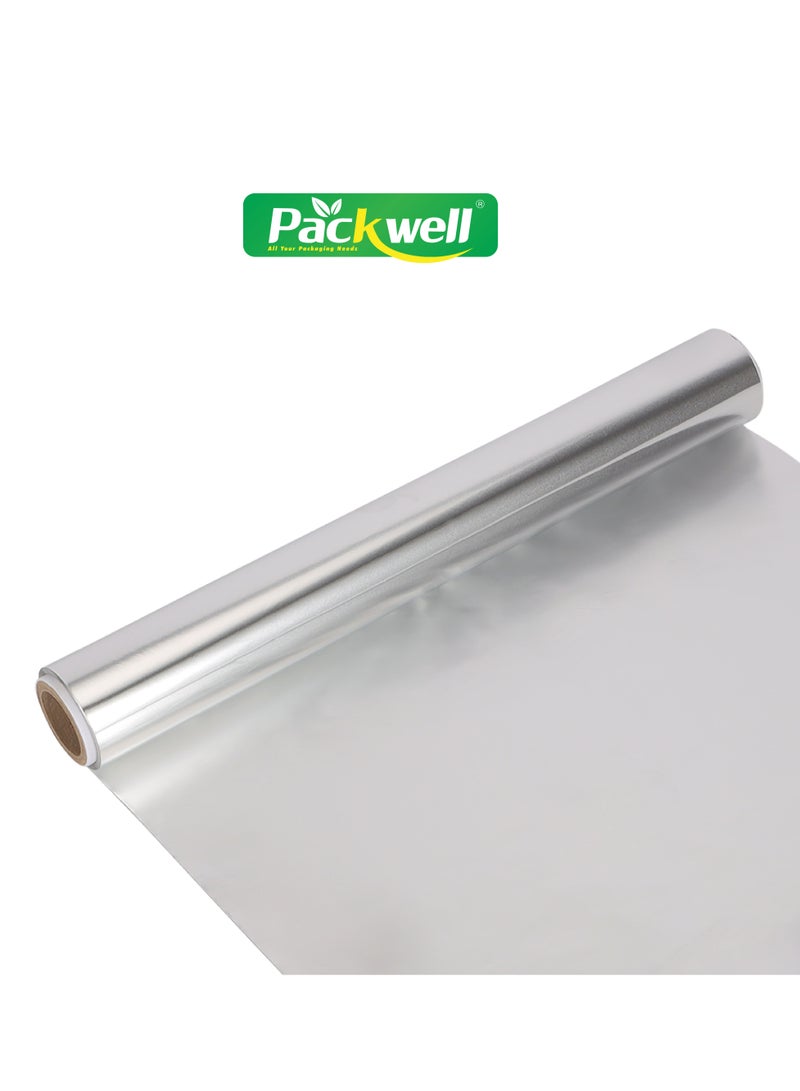 packwell Packwell 45 cm Aluminum Foil PWAF451001 2 kg Foil Paper Premium Quality BPA Free Food Grade and Hygienic Silver  - Image 3