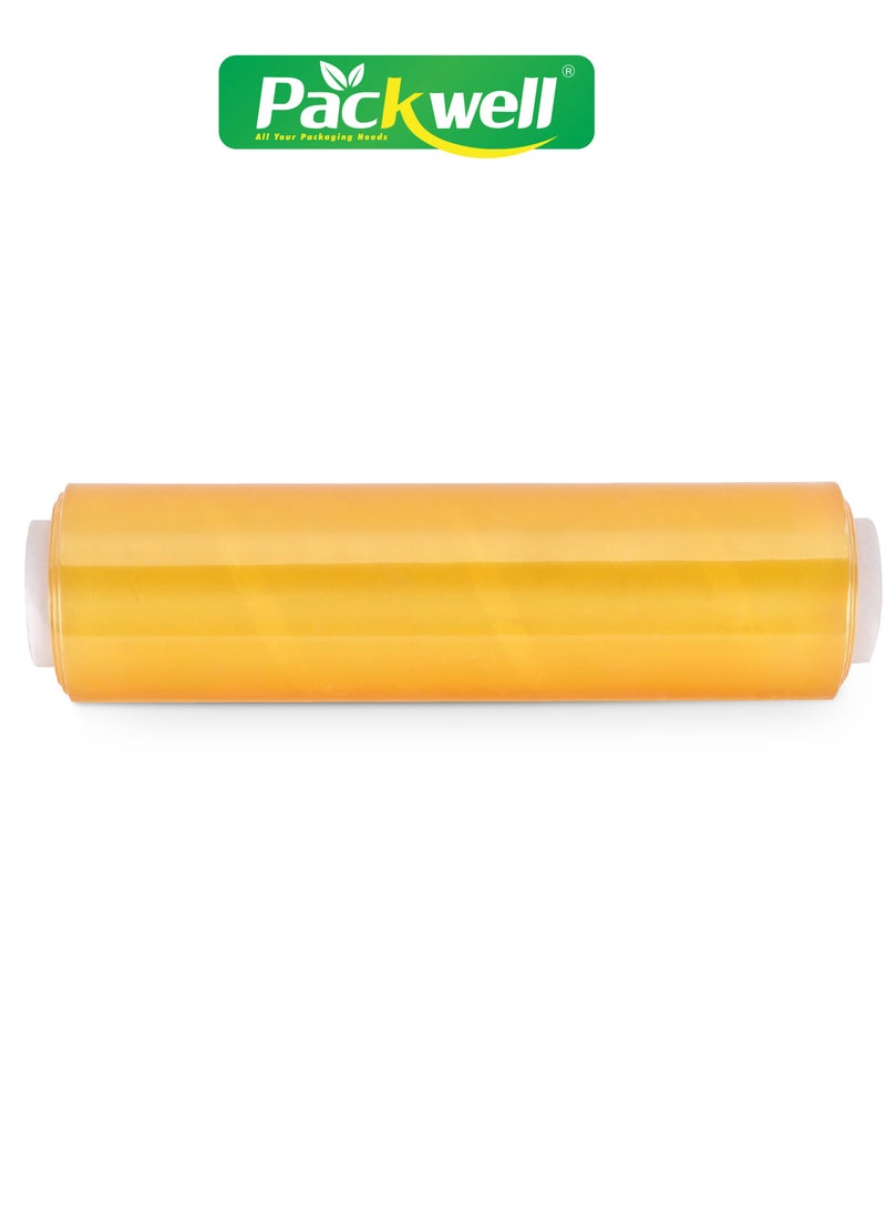packwell 30 CM Cling film- PWCF301002|  1.5 kg  Premium-Quality, BPA-Free, Food grade and Hygienic| Perfect for Freezing, Packing, Storing, Etc Clear 1 pcs  - Image 2