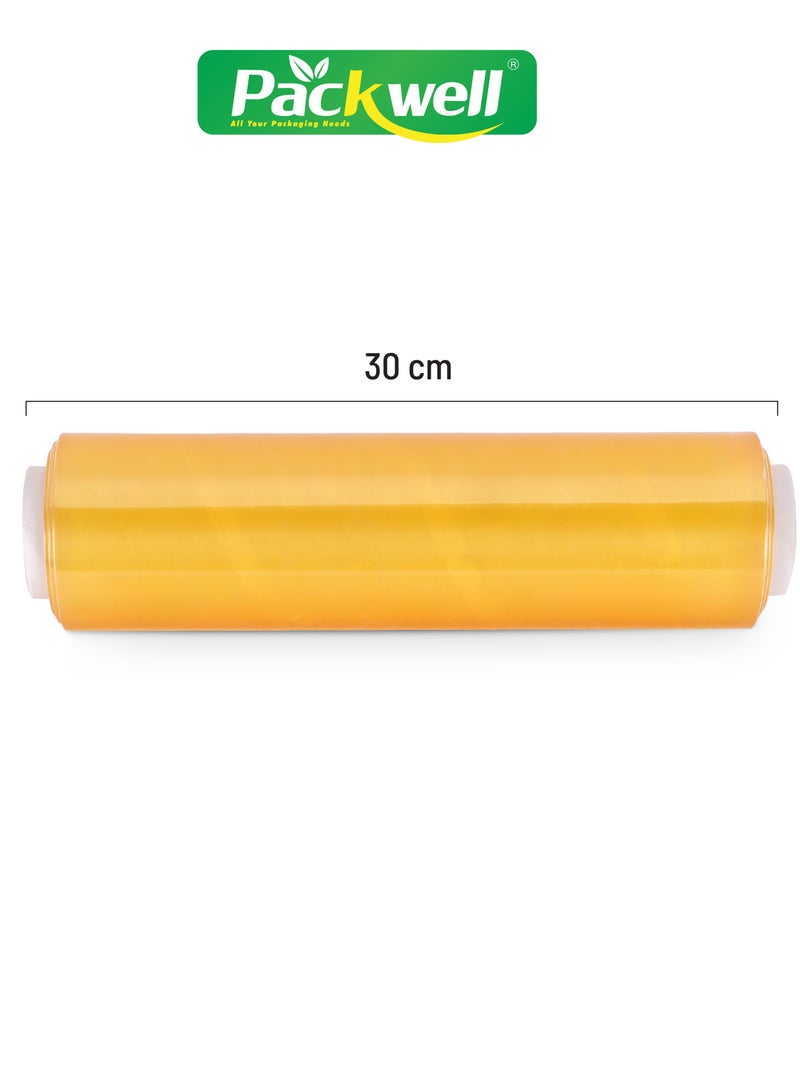 packwell 30 CM Cling film- PWCF301002|  1.5 kg  Premium-Quality, BPA-Free, Food grade and Hygienic| Perfect for Freezing, Packing, Storing, Etc Clear 1 pcs  - Image 5