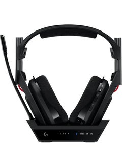 Logitech Astro A50 LIGHTSPEED Wireless Gaming Headset + Base Station Black  - Image 2