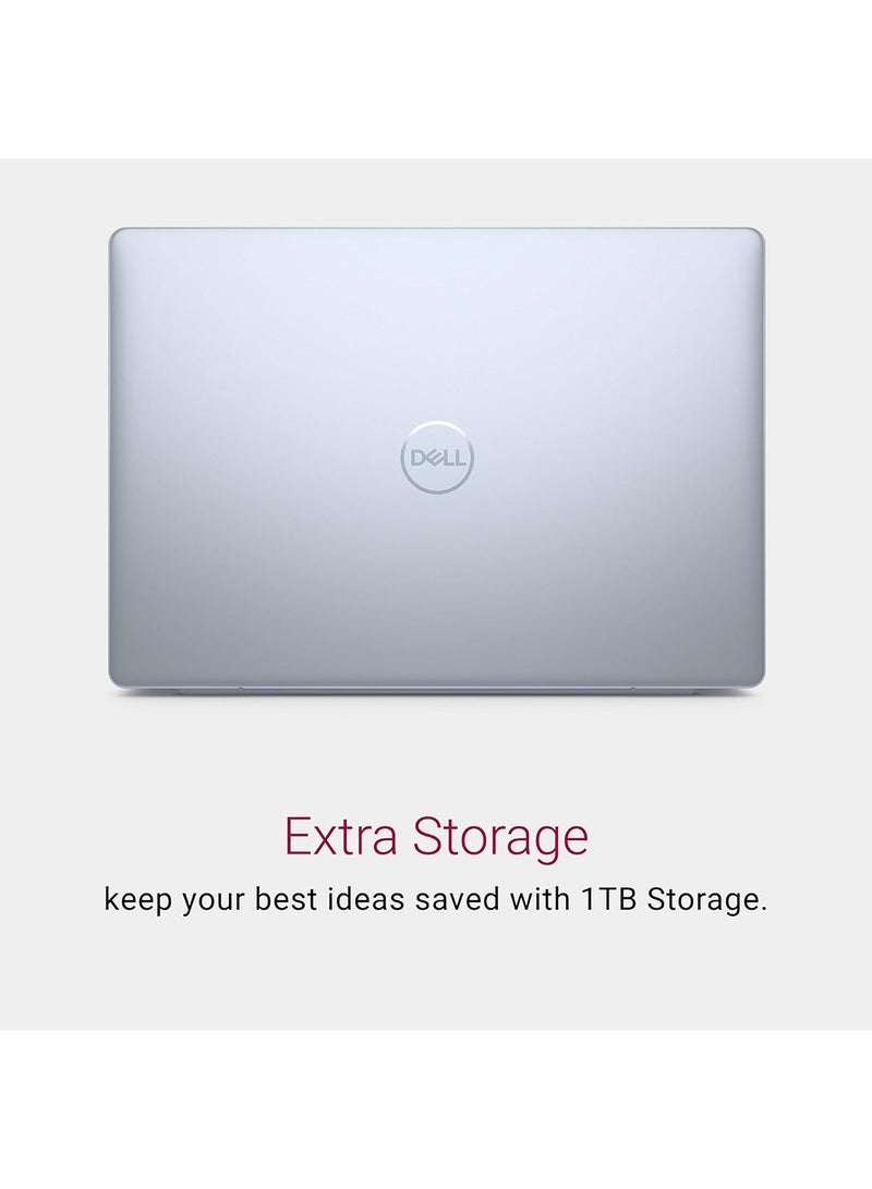 DELL - Inspiron 16 Plus 7640 AIO With 16-Inch Display, Intel Core Ultra 7 155H Processor/16GB RAM/1TB SSD/Intel Arc Graphics/Windows 11 Pro English/Arabic Ice Blue - Image 1