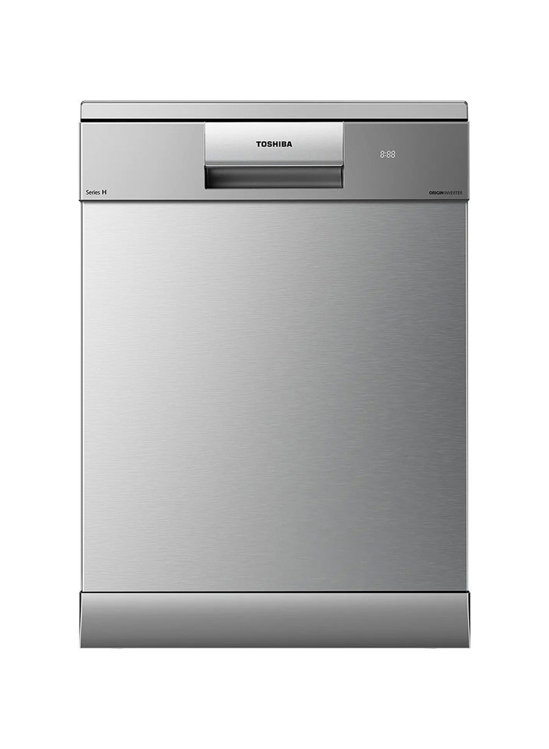 Toshiba Free Standing Dishwasher 220 W DW-14F6ME(SS)-G Stainless Steel  - Image 1