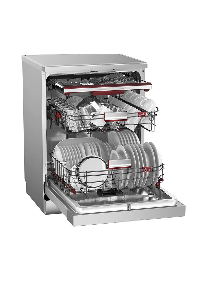 Free Standing Dishwasher 220 W DW-14F7ME(SS)-G Stainless Steel