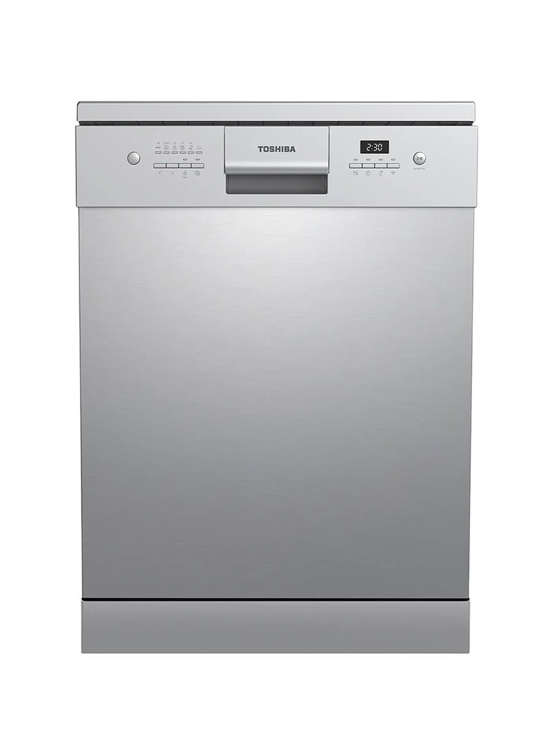 Toshiba Free Standing Dishwasher 220 W DW-14F7ME(SS)-G Stainless Steel  - Image 1