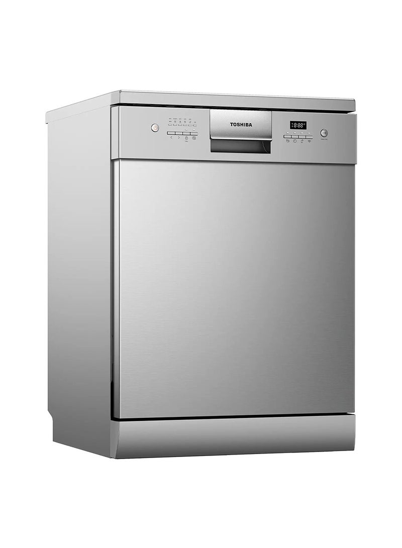 Toshiba Free Standing Dishwasher 220 W DW-14F7ME(SS)-G Stainless Steel  - Image 3