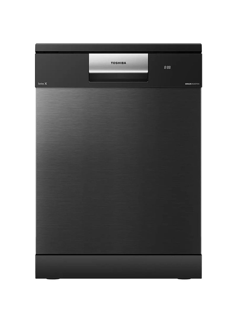 توشيبا Free Standing Dishwasher 220 W DW-16F1ME(G)-G Grey - Image 1