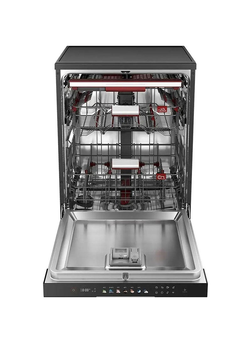 توشيبا Free Standing Dishwasher 220 W DW-16F1ME(G)-G Grey - Image 4