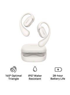 HUAWEI FreeArc Open-Ear Earbuds, Bluetooth Earphones with Sterling Sound, Secure Fit and Comfort, IP57 Water Resistance, 28 Hours Playtime, Sports Earphones, iOS, Android, Windows FreeArc Grey  - Image 1
