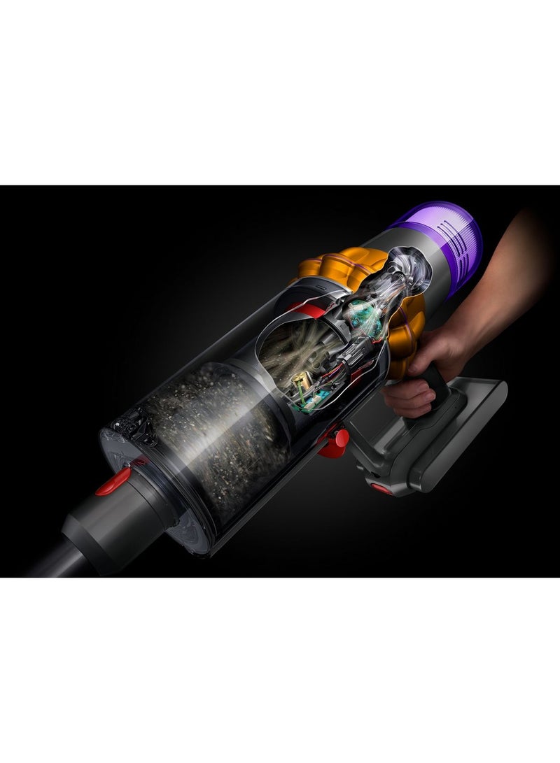 dyson V15 Detect Total Clean Cordless Vacuum | Intelligent Suction, De-tangling Tech & HEPA Filtration SV47 0.76 L 752 W V15 TOTAL Nickel Black  - Image 3