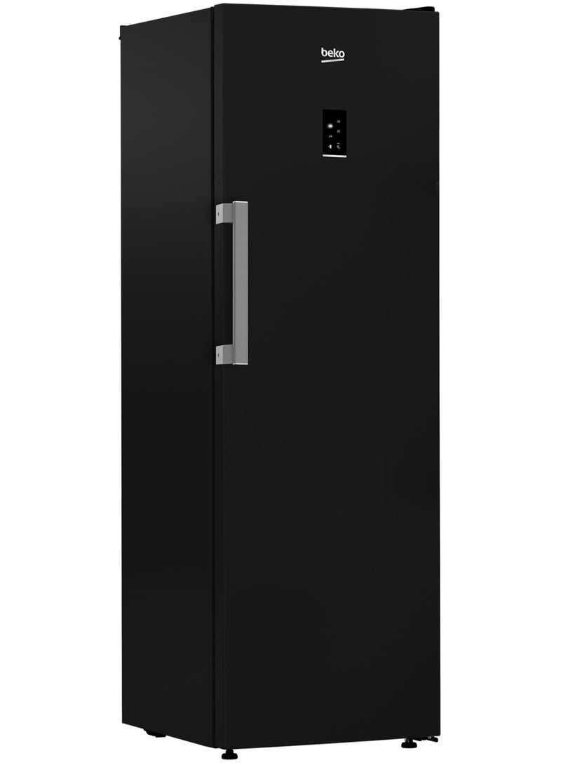 Beko - Upright Deep Freezer  8 Drawers  312L (Net 286L) - No Frost - Digital - 312 L 1 W B3RFNE314ZXPEB1 Black - Image 1