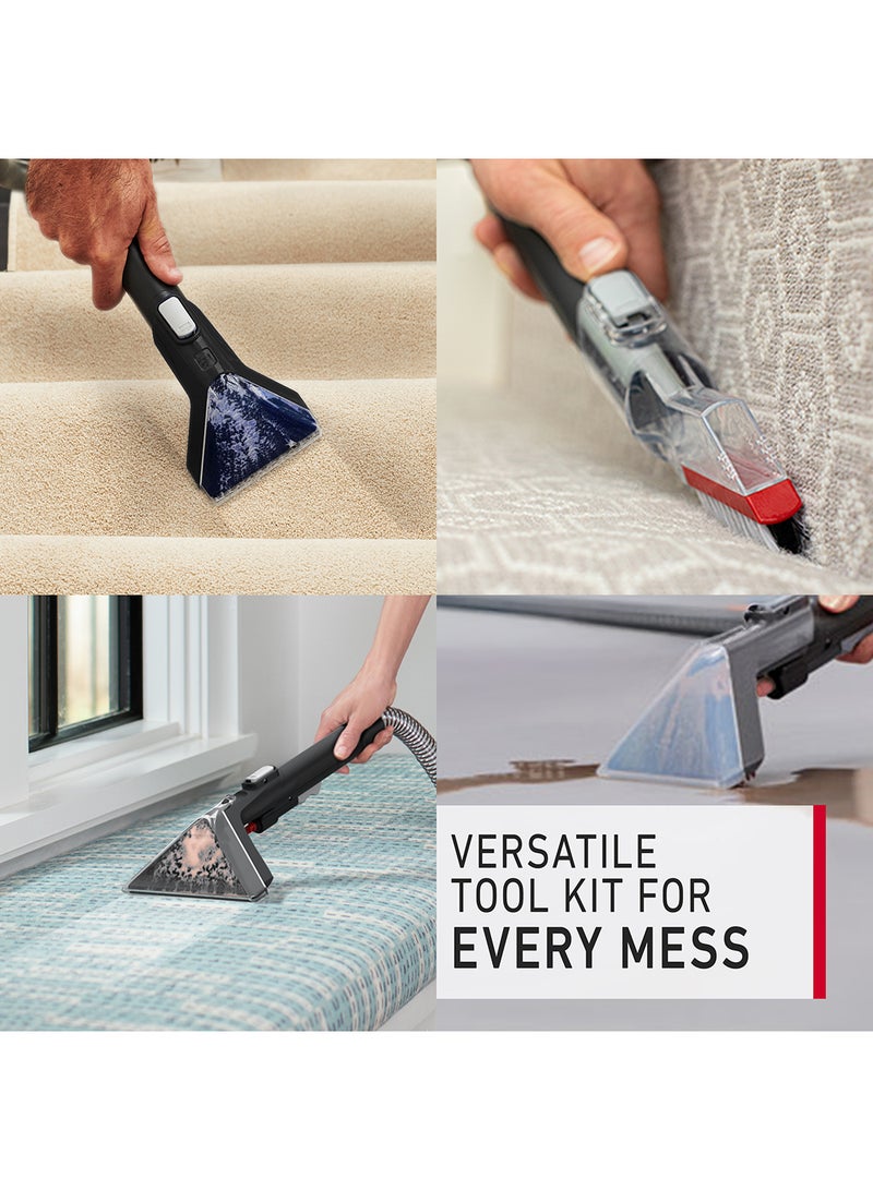 HOOVER Cleanslate Cordless Spot Cleaner Cordless Convenience For Ultimate Portability For Cleaning Spills And Stain 430 W CLSW-CSME Grey - Image 5